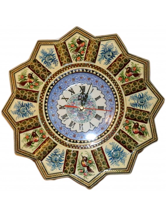  Khatamkari (Clocks ) Wall Clock Khatam Kari 5