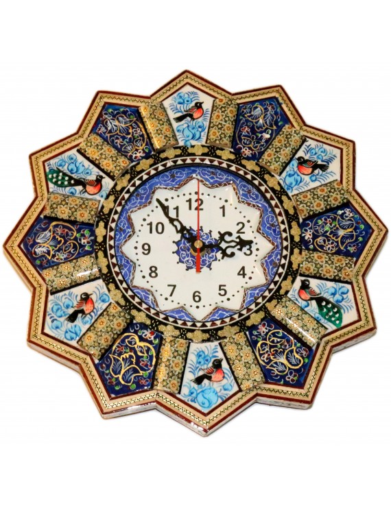  Khatamkari (Clocks ) Wall Clock Khatam Kari 6