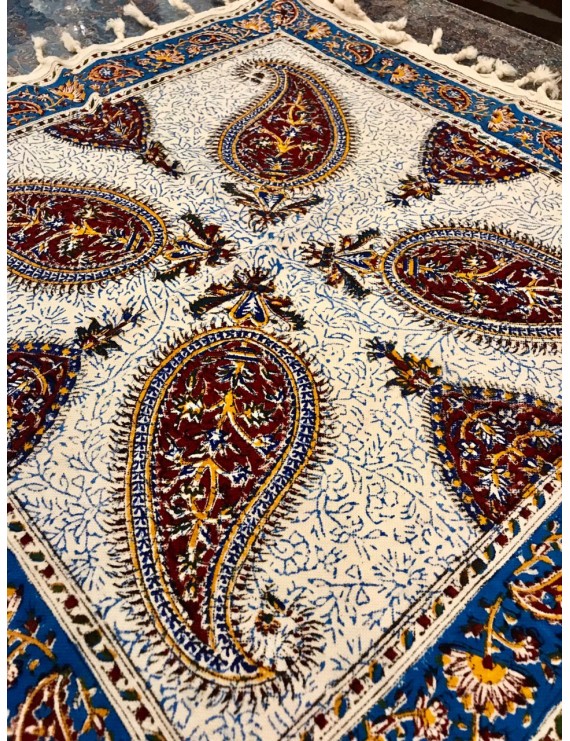  Ghalamkari Ghalamkari Table Cloth (painted textile)