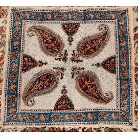 Ghalamkari Table Cloth (painted textile)