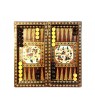 Luxurious Ornamented Backgammon Set