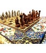 Luxurious Ornamented Backgammon Set