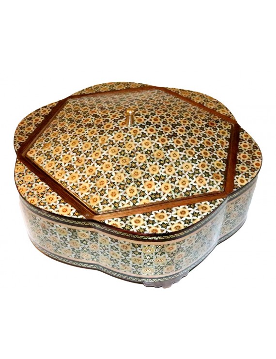  Khatamkari Khatamkari candy container (1 lid)