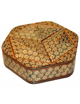 Khatamkari candy container (3 lid)