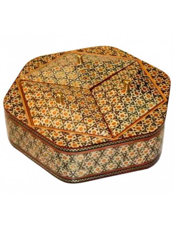  Khatamkari Khatamkari candy container (3 lid)