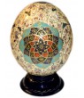  Minakari Decorative natural ostrich egg coated with Miina (Enamel)