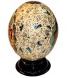  Minakari Decorative natural ostrich egg coated with Miina (Enamel)